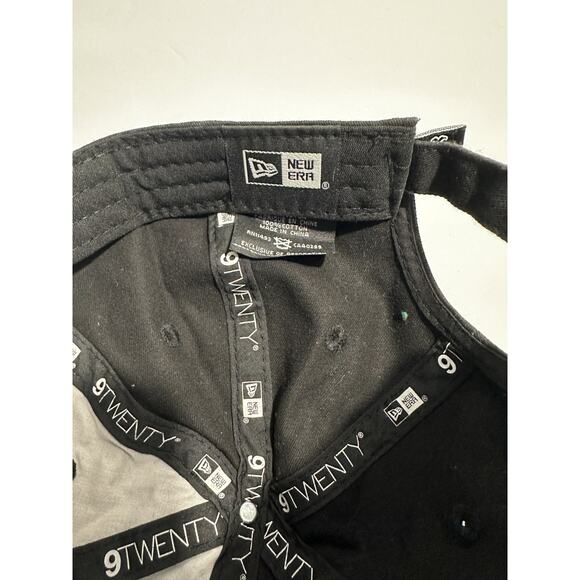 New Era 9TWENTY New York Mets Hat Black Adjustable Strapback Genuine Merchandise - Picture 6 of 8